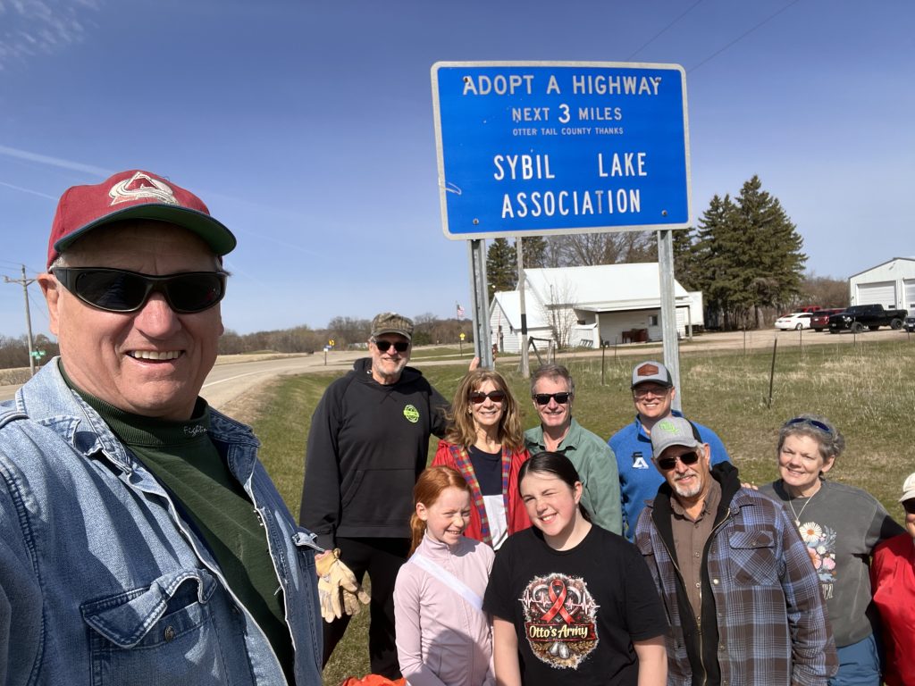SLA Adopt a Highway cleanup crew 2026